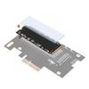 Silver Stone M.2 NVMe SSD NGFF M-Key To PCIe X4 ARGB Adapter Card (with Cooling Pad) SST-ECM24-ARGB