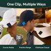 Lightweight Golf Hat Clip Multi Color Golf Accessory Portable Metal Cap Clip  Cap Decoration
