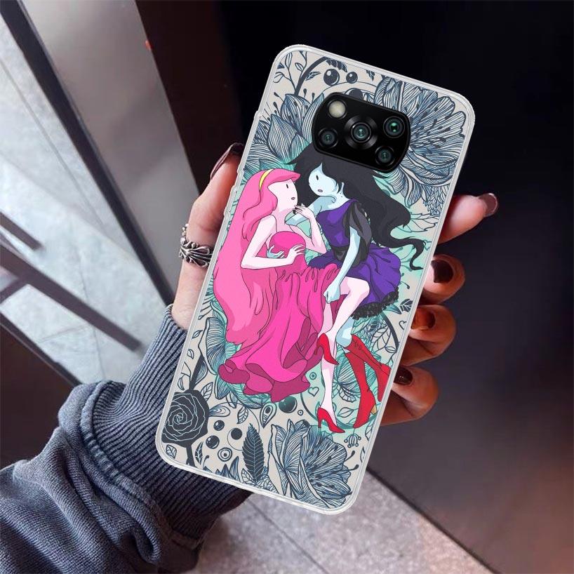 Adventure Marceline Jujuba Phone Case For Xiaomi Poco X7 X6 X5 Pro F7 Ultra Redmi 15C 15 13 13C 12 12C 10 10A 10C 9 9A 9C 9T She