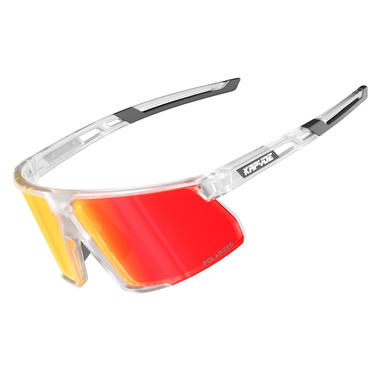 

Kapvoe Cycling Sunglasses Cycling Eyeglasses UV400 MTB Man Sports Bicycle Sunglasses Goggles Outdoor Riding Bike Eyewear Polarized lens
