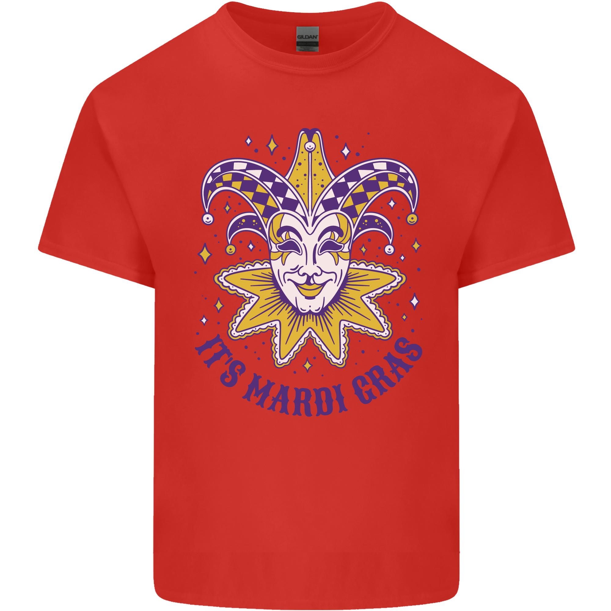 Its Mardi Gras Unisexs Light Cotton TShirt S