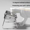 Neck Protection Pet Feeder Anti-flip Dog Food Bowl Durable Cat Elevated Bowl  Outdoor