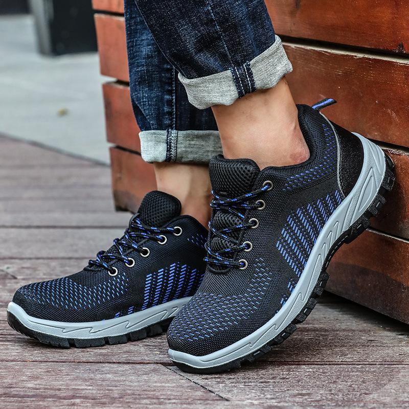 Antistatische Schuhe Bruchsicher und Stichfest Arbeitsschuhe Leichtgewichtige Solide Sohle Rutschfest und Abriebfest Sicherheitsschuhe