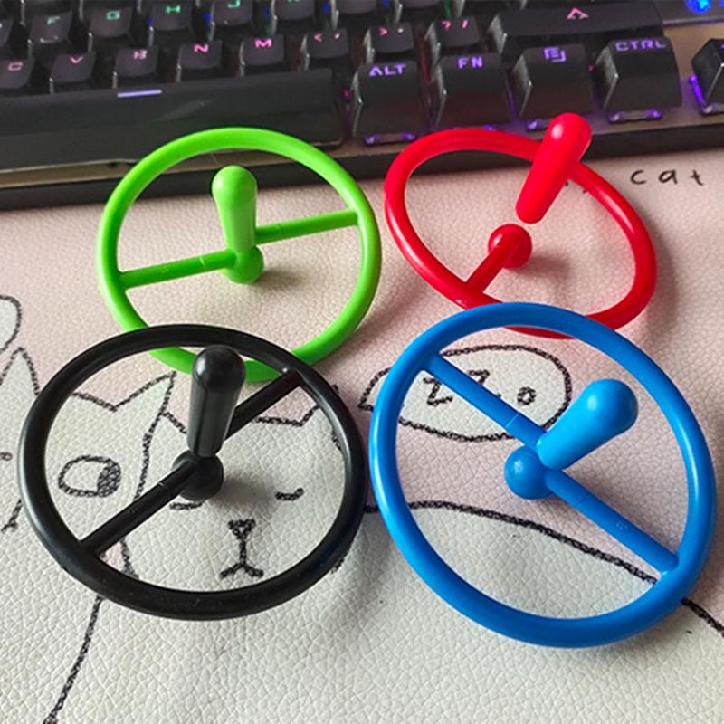 2 Pcs Interesting Suspended Exclamation Point Gyroscope Decompression Decompression Small Toys Creative Exclamation Point Toys