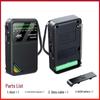 2024 Retro-Style Rechargeable Full Band Mini Radio for Seniors