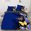 Luxury Flower Bedding Set Famous Anime Duvet Cover Sets Comforter Bed Linen Twin Queen King Single Size Dropshipping Gift