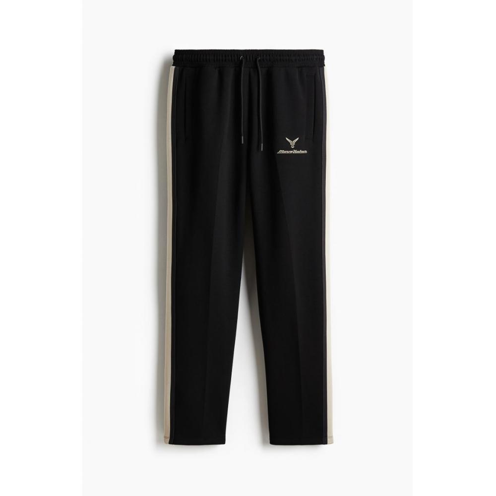 H M Track Pants Regular Fit dryMove Black
