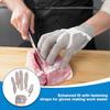 Guante Malla Acero Inoxidable XXS-XL, Protección Anticorte Nivel A9 - Material Grado Alimenticio Resistente para Cocina, Carnicería, Chef