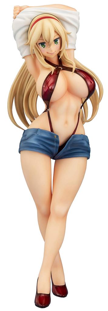 Kekemotsu Original Blonde Girl I Met At the Scale PVC Complete Figure Illustration Sea, 1/5 Pre-painted
