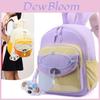 Childrens Cartoon Colorblock Backpack With Oxford Fabric For Kindergarten School Use