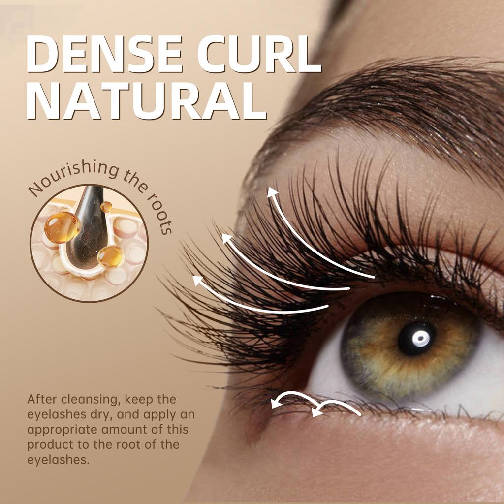 Lamuseland Crème réparatrice fortifiante naturelle pour cils longs et épais