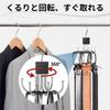 adzu Necktie Belt Wooden Necktie Skirt Multifunctional Small Item Holds 6 Hats x Hanger, Hanger, Rack, Hanger, Storage, Hanger, Space-Saving, Items,
