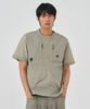 BBC EARTH Utility Woven Round T-Shirt_Olive