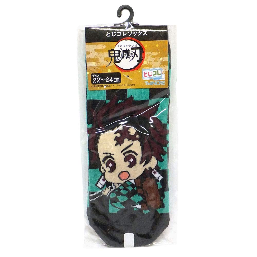 

Twinkle Demon Slayer Tojikore Socks Tanjiro Kamado