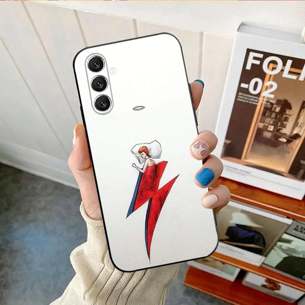Singer D-David B-Bowie Phone Case Phone Case For Samsung Galaxy A13,A21s,A22,A31,A32,A52,A53,A71,A80, Soft Black Shell