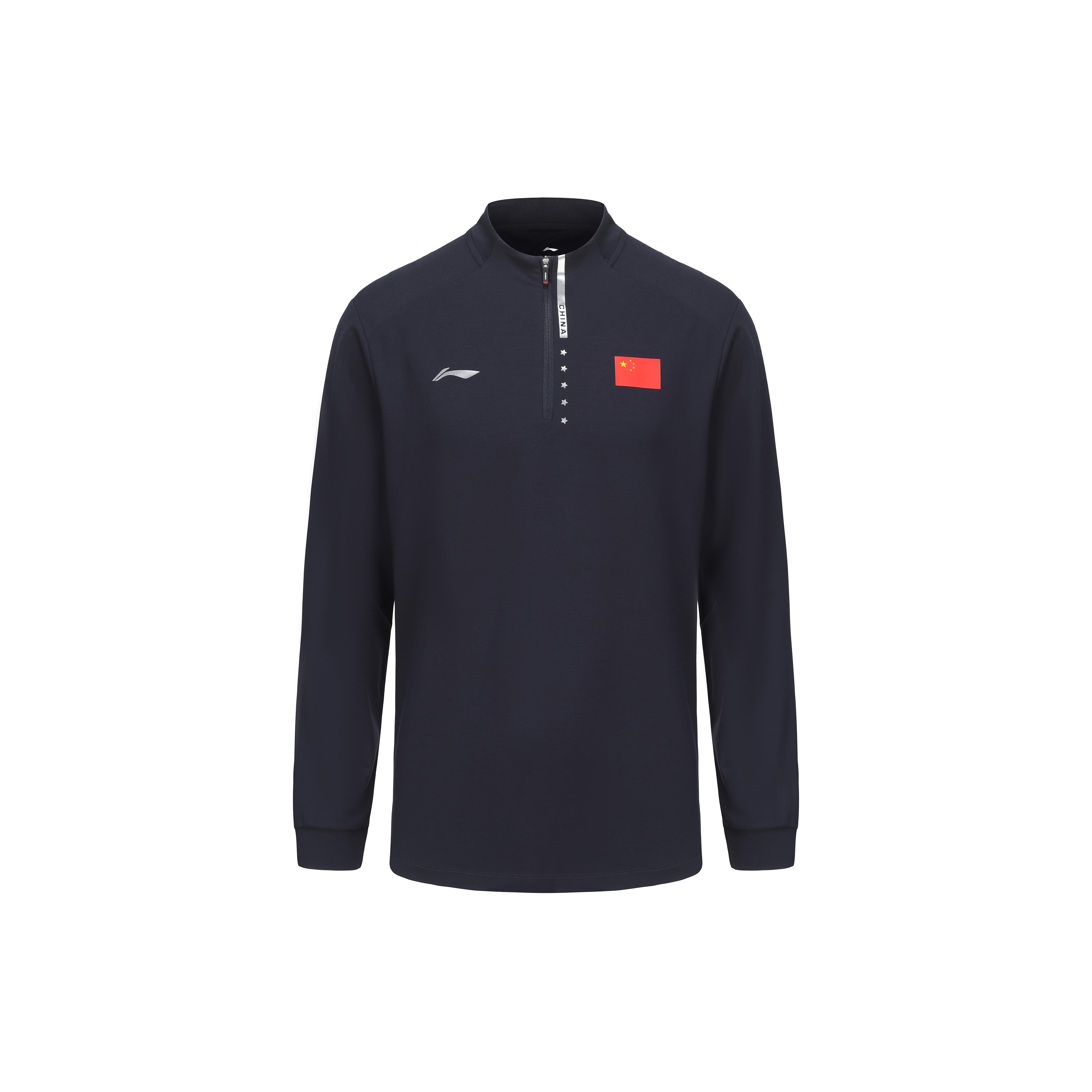Li Ning Polo Shirt Unisex Dark Blue APLT145-1 XXL