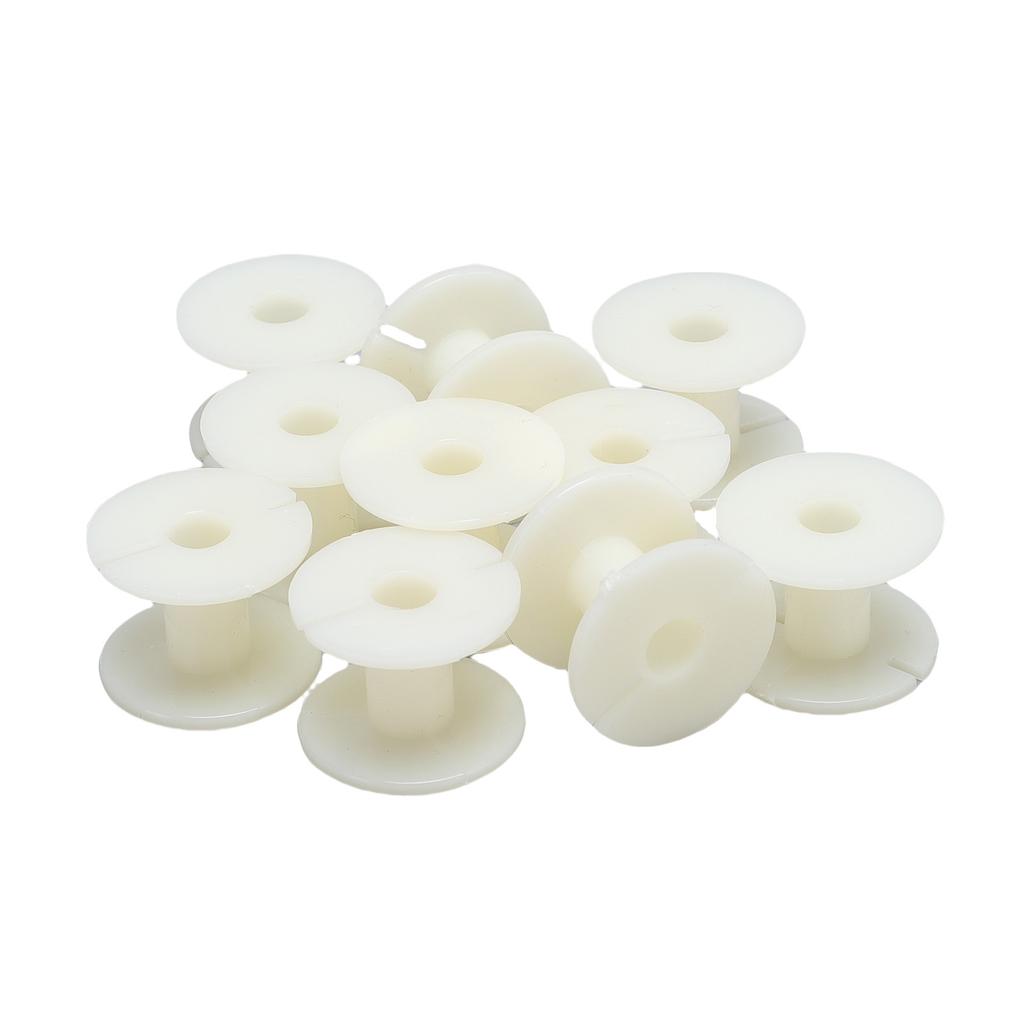 20Pcs Spools Plastic Empty for Speaker Divider Cable Wire Cord Inductor Coil Holder Accessories