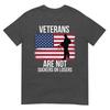 Veterans Are Not Suckers Or Losers Biden 2020 Anti Trump TShirt