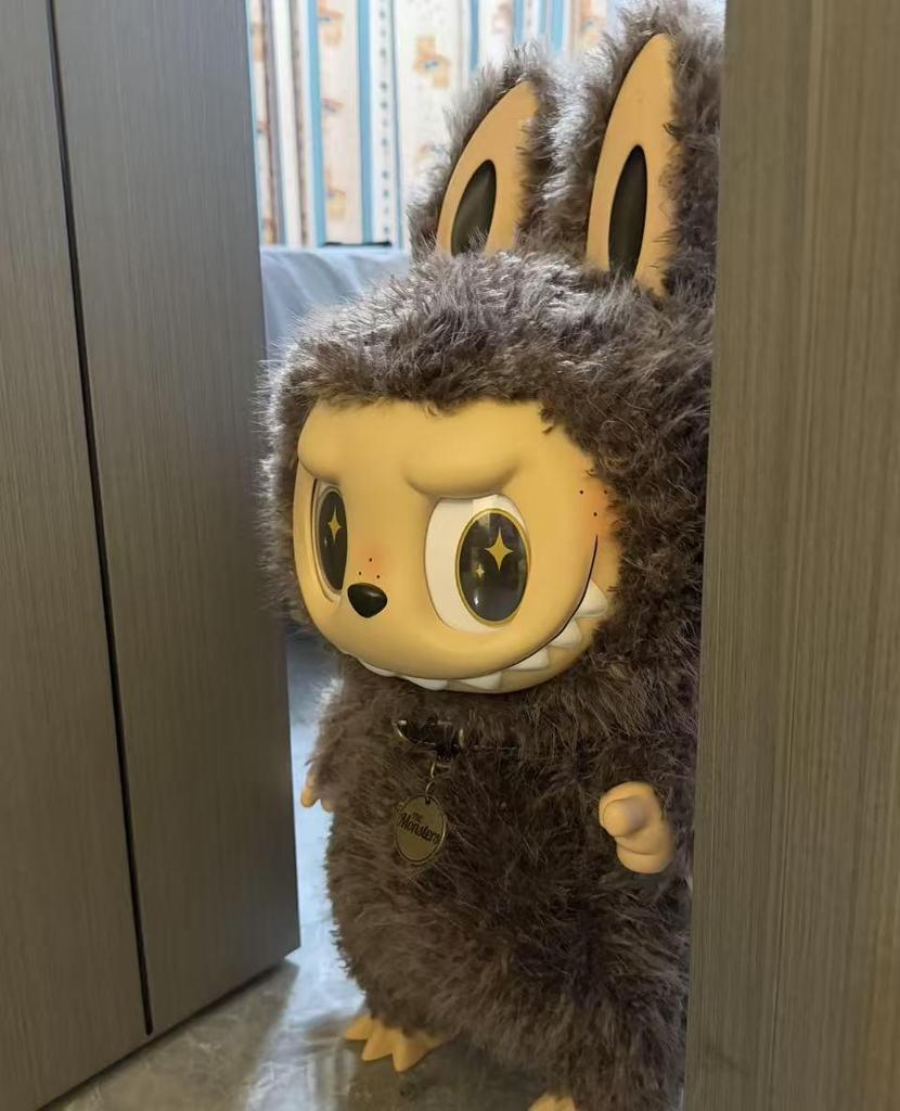 58CM Archangel Big Boss Labubu Vinyl Plush Doll