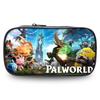 Palworld Large Capacity Student Pencil Case Polyester Universal For Boys And Girls