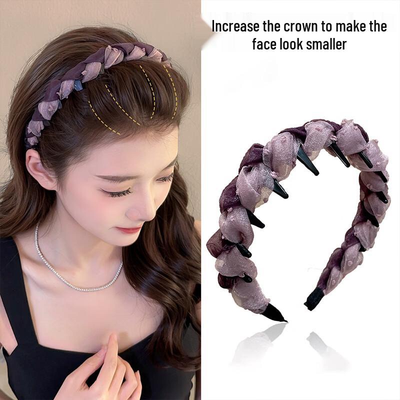 CHIMERA Stylish Color-block Braided Headband