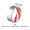 Aluminum Foil Duct Tape Professional Grade Silver Adhesive Sealing Tape for HVAC Refrigerator Heat Insulation Leak Proof Tape