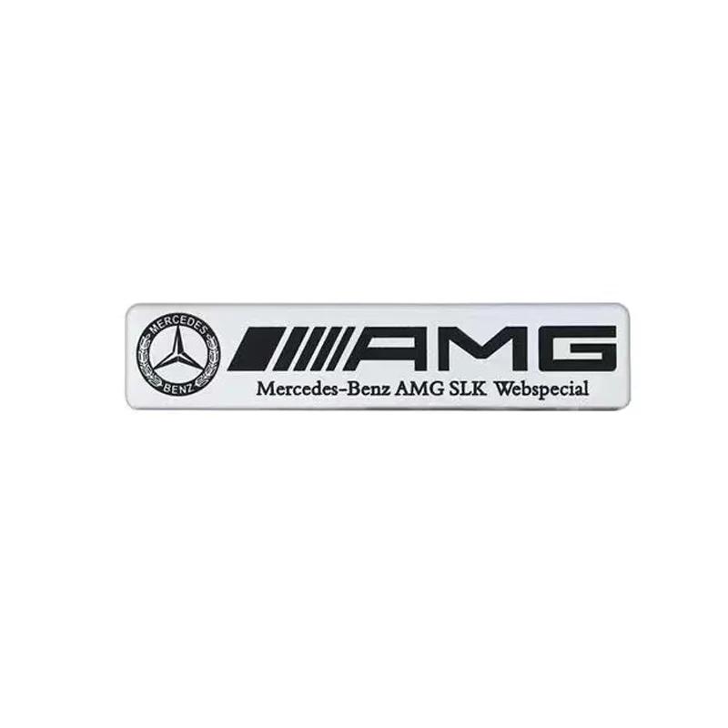 

Car Sticker 3D Aluminum Car Body Trunk Decoration Badge Auto Accessories Sticker For Mercedes Benz AMG W205 W211 W204 W212 W213