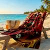Liverpool FC Personalisiertes Strandtuch mit Ihrem Namen Superweich Saugfähig Geeignet für Schwimmen Fitnessstudio Camping Yoga Urlaub