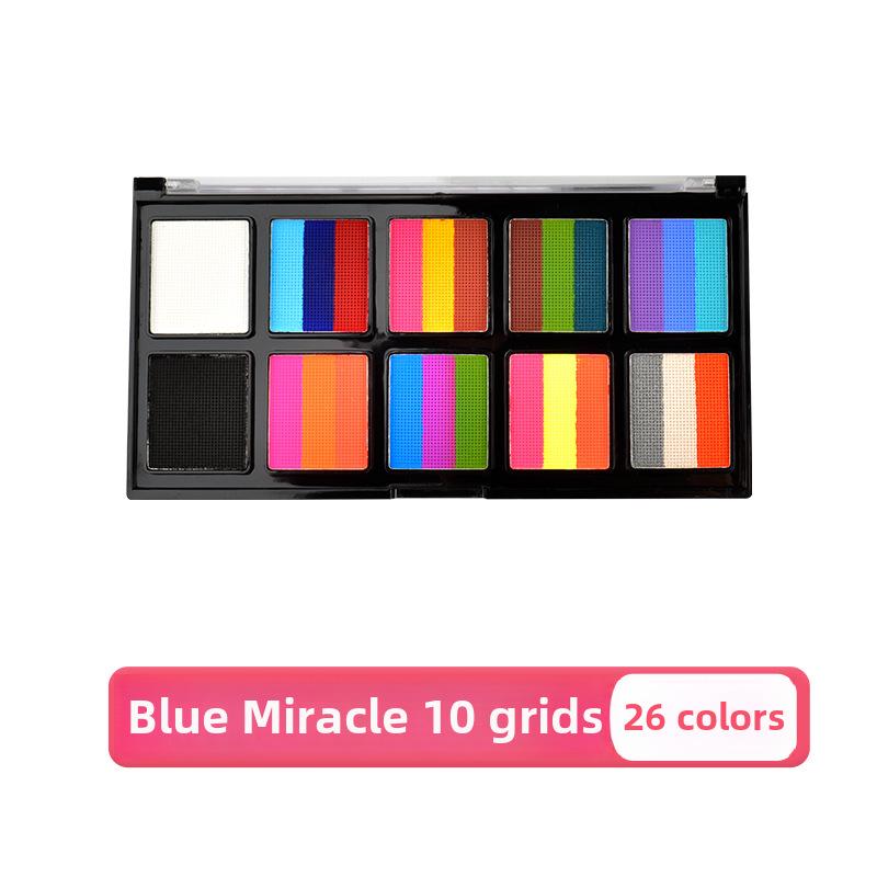 

3D Смываемый набор для рисования на лице для детей - Водорастворимые пигменты для фестивалей и комик-выставок