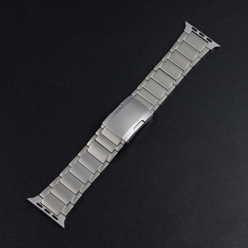 Titanium Metal Strap for Apple Watch Band Ultra 3 49mm 46mm 45mm 44mm 42mm Luxury Men Bracelet Iwatch Series 11 10 9 8 7 6 SE 5 4 41mm 40mm 38mm