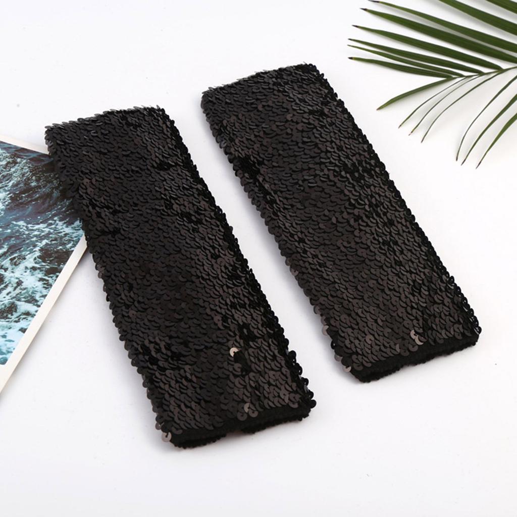 Sparkling Sequined Arm Sleeves For Carnivals Parties And Stage Performances Elastic Arm Sleeves for Various Arm Size