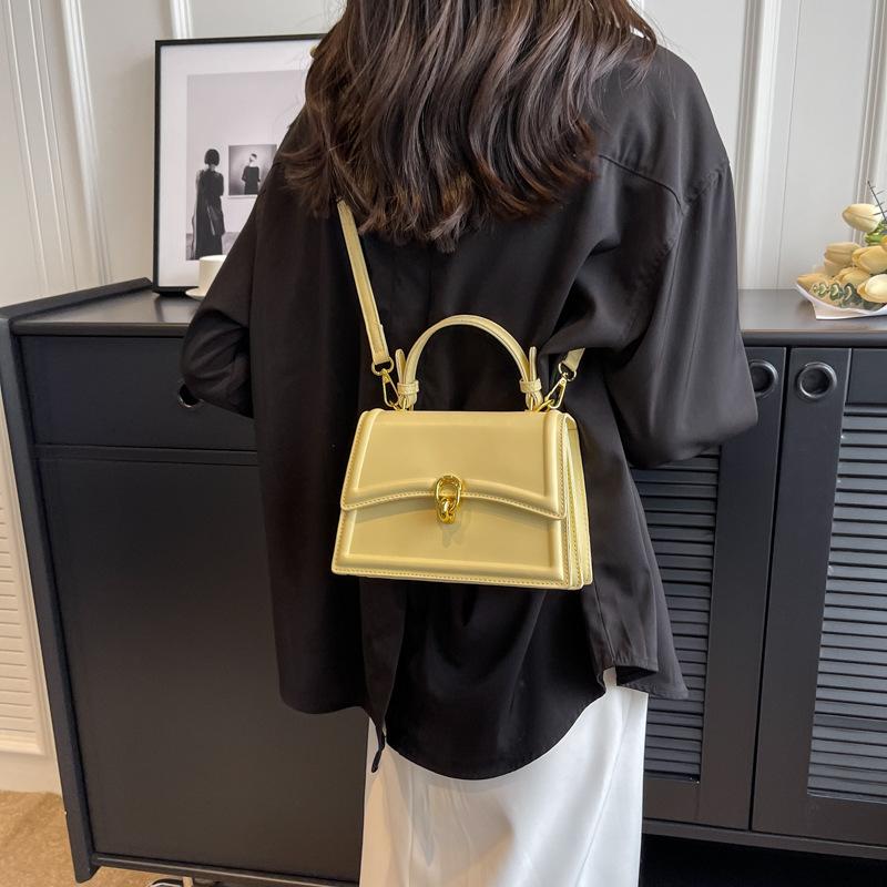 Premium texture small bag women's 2025 spring new popular popular versatile messenger bag foreign style portable small square bag