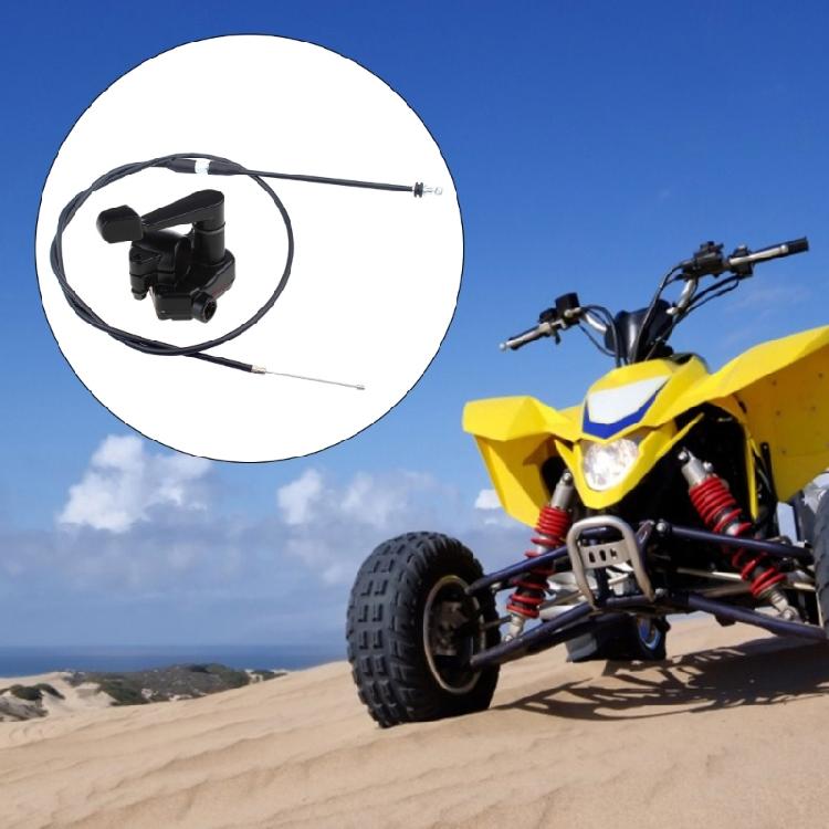 ATV Quad Pit Bike Motorrad Gashebel Daumensteuerung mit Gaszug