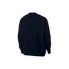 Nike Solid Color Letter Pattern Print Crew Neck Sweater Men Sweater Navy-Blue AR1622-475