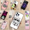 Alien Kawaii Art Phone Case For iPhone 17 Air 15 14 13 12 11 16 Pro Max 13 12 Mini 15 16 Plus 16e Cover Funda