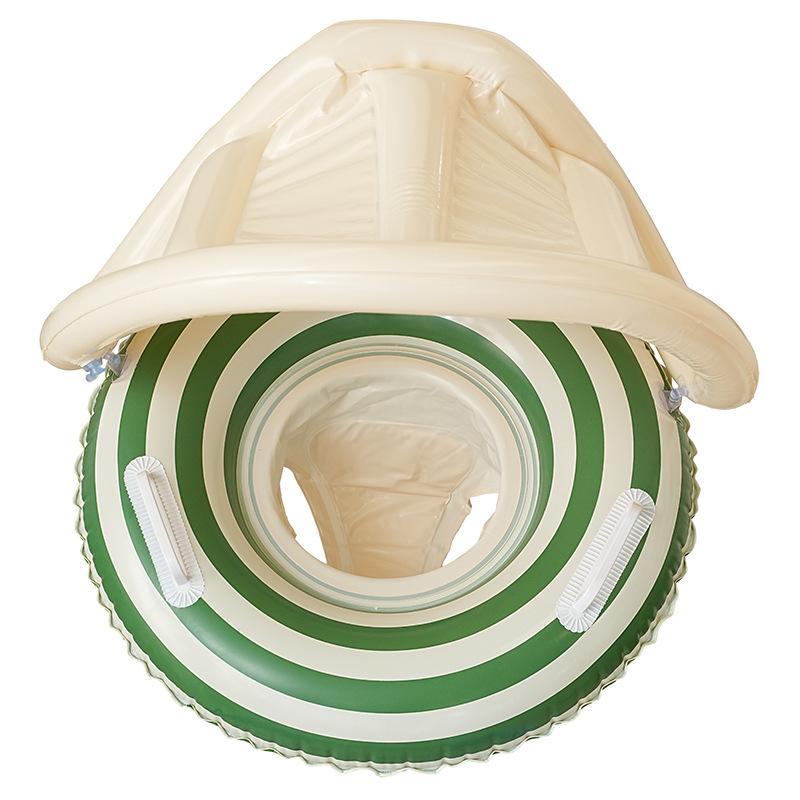 Pogrubione PVC Nadmuchiwane Zwierzęce Kółko do Pływania - Uroczy Wzór Tygrysa i Żółwia dla Dzieci