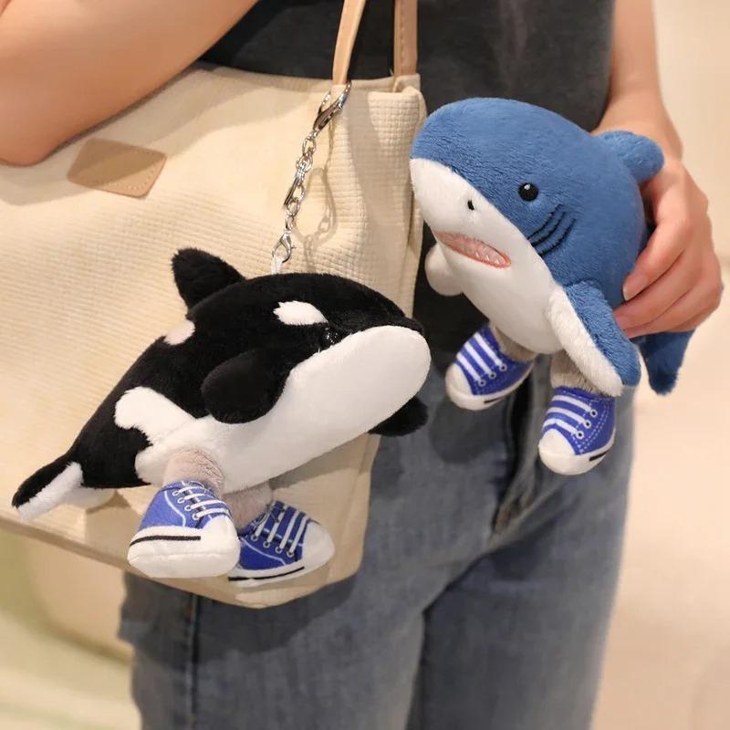 Tralalelo Tralala Peluş İtalyan Al Tralalero Tralala Peluş Bebek Orcalero Orcala Ayakkabılı Peluş Oyuncak Cadılar Bayramı Hediye Bebek