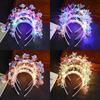 Glow-in-the-Dark Butterfly Flower Hairpins & Headbands for Kids - Perfect for New Year Celebrations & Nighttime Events