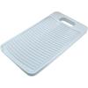 Plastic Mini Washboard, Small Washing Board for Hand Washing Kids Clothes(White)