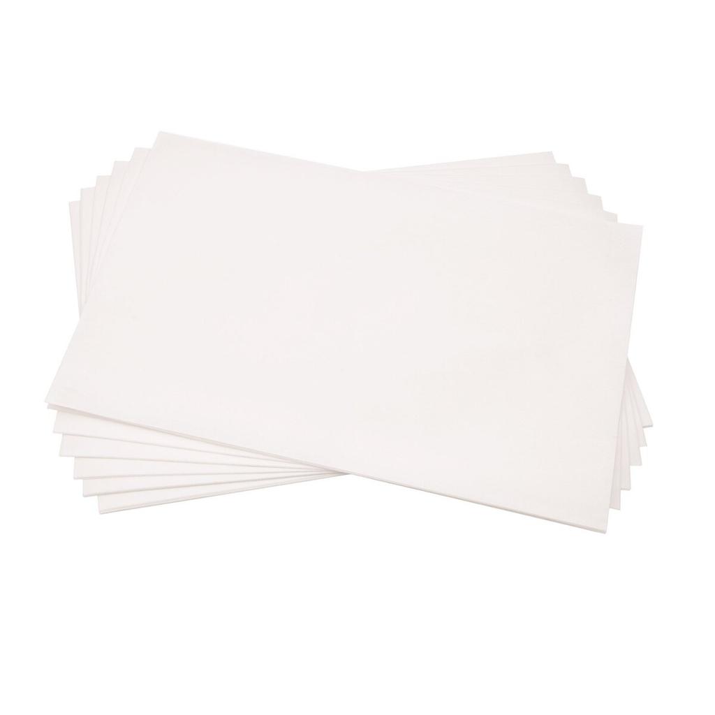 Fryer Filter Paper, 100 Sheets, 25.7" x 16.9", Replacement Deep Fryer Filter Sheets for 55L Commercial Mobile Fryer Filter Machine, for Restaurant,