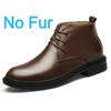 Men Boots Winter New Luxury Men Shoes Genuine Leather Casual shoes Fashion British Style High-top Chelsea Boots Business shoes