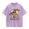 Asian Size Vintage Washed T Shirt Muscular Jesus Cross Fit Graphic Oversized Gym Christian Streetwear Short Sleeve Tee