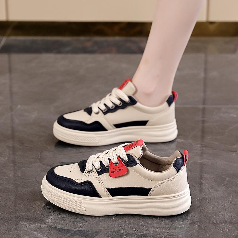 Spring student lightweight board shoes women's Harajuku color matching casual shoes versatile fashion sports shoes Harajuku style