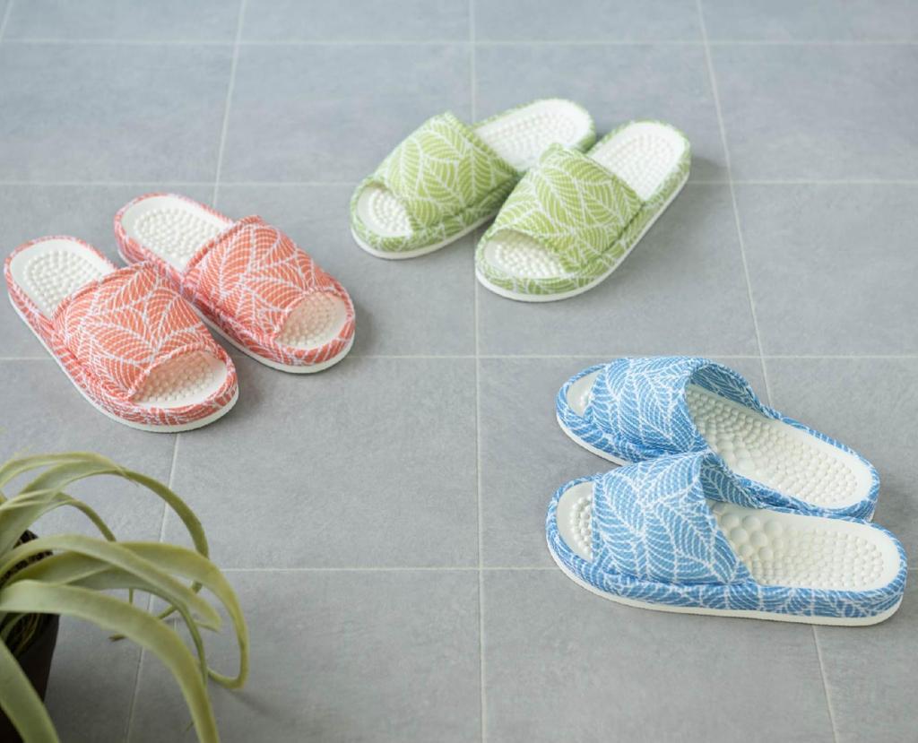 Senko SDS Health Slippers, 4718700, Blue, Approx. 24-26cm
