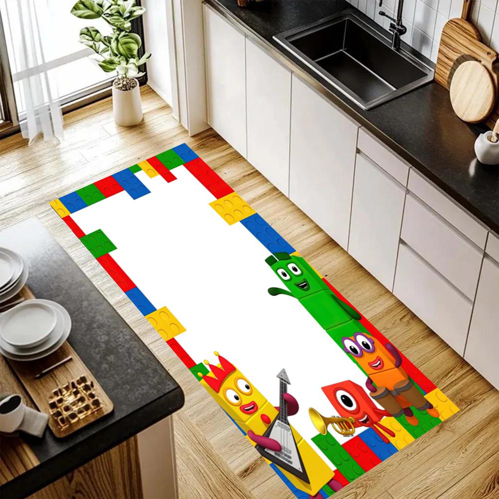 Numberblocks Nonslip Kitchen Mat Floor Carpet Rug For Indoors Outdoors Home Decor Room Supplies Spring Decor