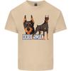 A DoberUnisex Illustration Dog Unisexs Light Cotton TShirt