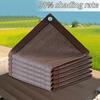 Sonnenschutznetz Outdoor Anti-UV Schattennetz Markise für Auto Zelt Garten Sonnenschutznetz Pflanzen Abdecknetz Camping Markise