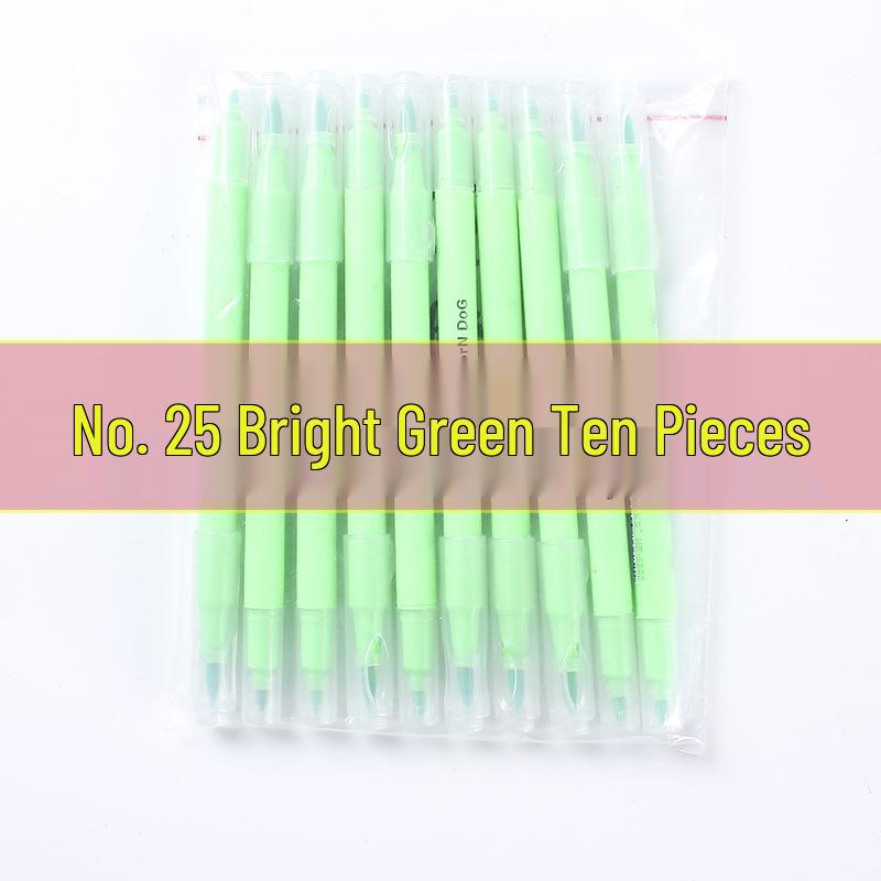 36-Color Double-Ended Soft Tip Washable Watercolor Pens for Primary Students