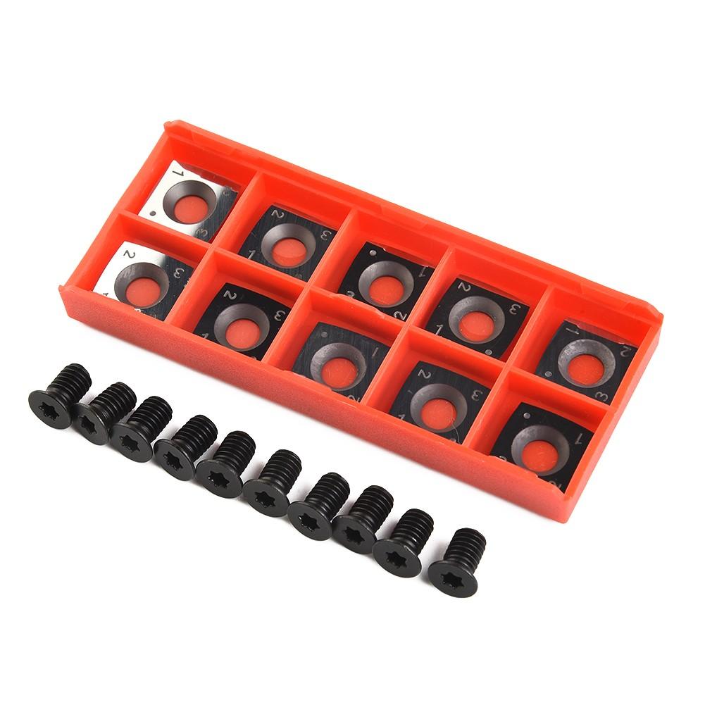 15x15x2.5mm R50 Carbide Inserts Cutters 2in Radius for Spiral Helical Planer Head