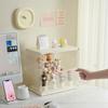 Stackable Transparent Magnetic Figurine Display Rack for Blind Boxes Pop Mart Storage Box Display Case for Collectible Toys